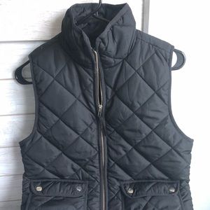 Black Winter Vest. Never Worn!